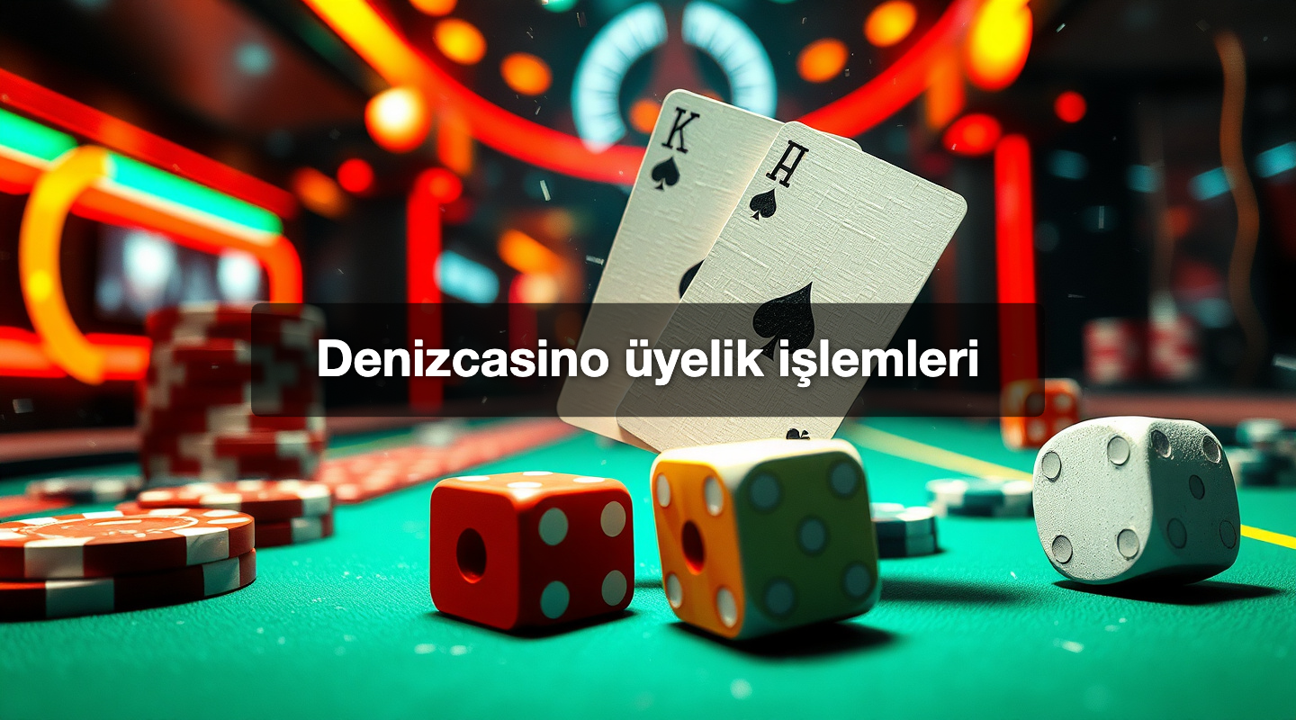 Denizcasino üyelik işlemleri